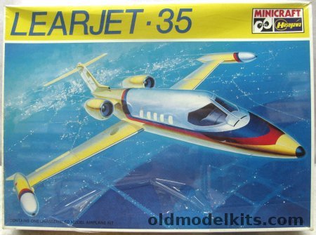 Hasegawa 1/48 Gates Learjet 35, 1169 plastic model kit